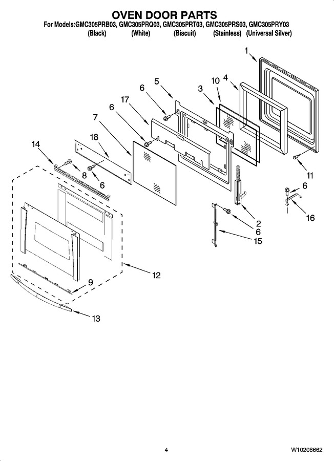 Diagram for GMC305PRS03