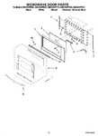 Diagram for 08 - Microwave Door Parts