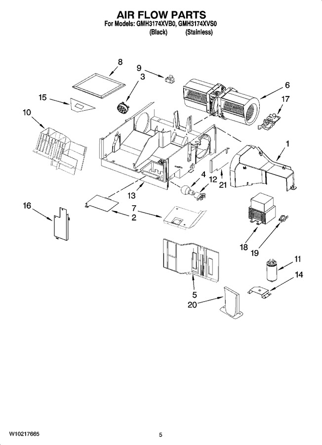 Diagram for GMH3174XVB0