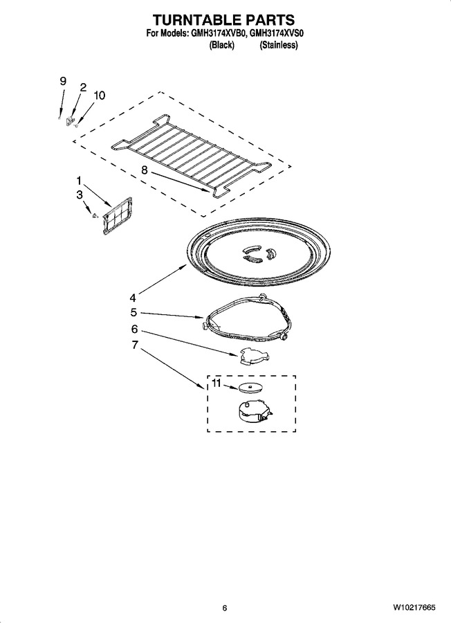 Diagram for GMH3174XVB0