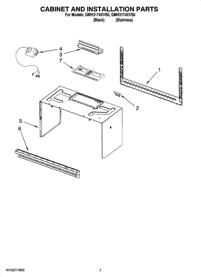 Diagram for GMH3174XVB0