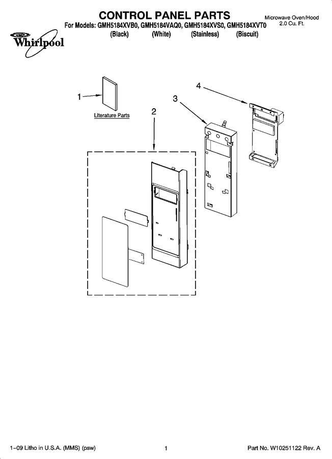 Diagram for GMH5184VAQ0