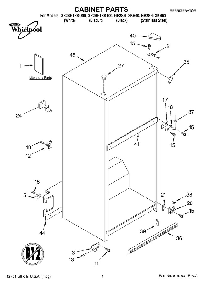 Diagram for GR2SHTXKT00