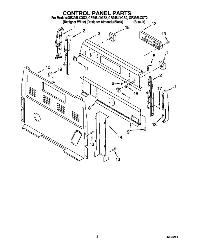 Diagram for GR395LXGZ2