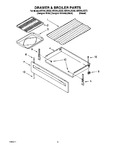 Diagram for 04 - Drawer & Broiler
