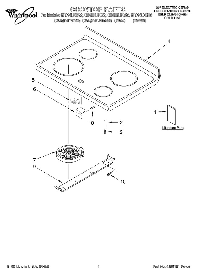 Diagram for GR396LXGZ2