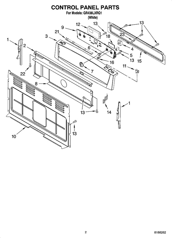 Diagram for GR438LXRQ1