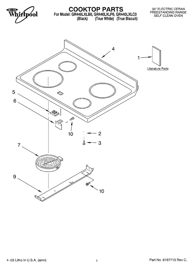Diagram for GR440LXLB0