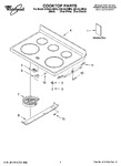 Diagram for 01 - Cooktop Parts