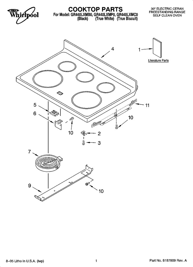 Diagram for GR440LXMC0