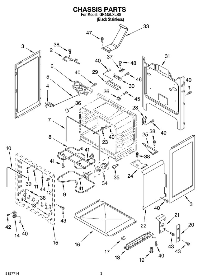 Diagram for GR445LXLS0