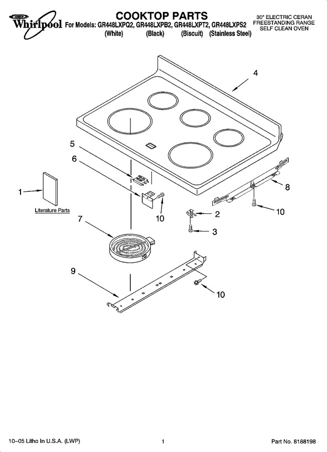 Diagram for GR448LXPB2
