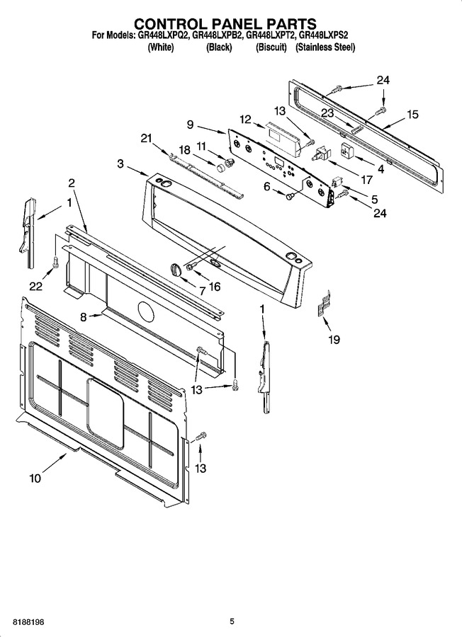 Diagram for GR448LXPB2