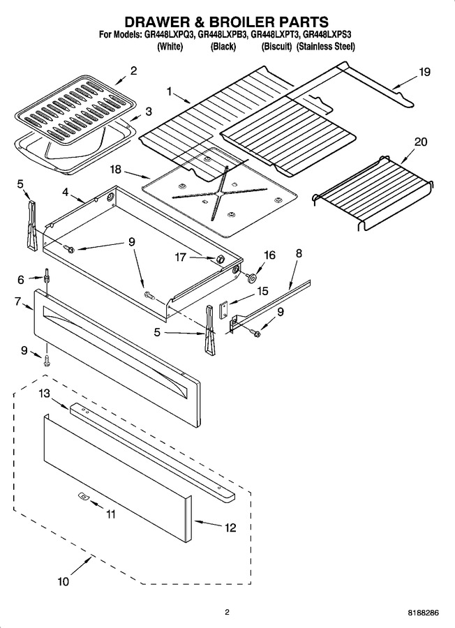 Diagram for GR448LXPS3