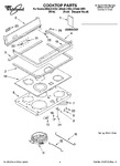 Diagram for 01 - Cooktop Parts