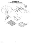Diagram for 05 - Oven Parts, Miscellaneous Parts
