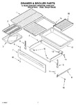 Diagram for 05 - Drawer & Broiler