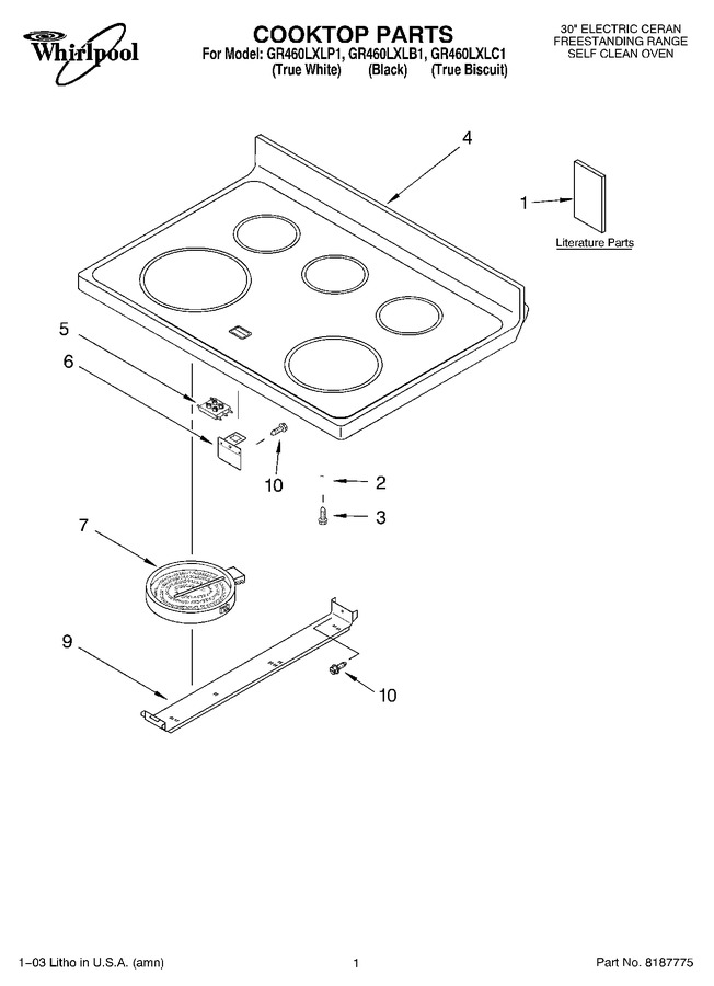 Diagram for GR460LXLC1