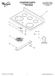 Diagram for 01 - Cooktop Parts