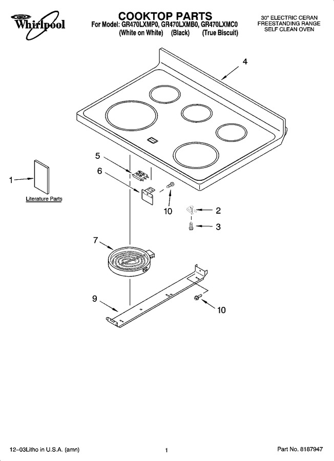 Diagram for GR470LXMP0