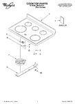 Diagram for 01 - Cooktop Parts