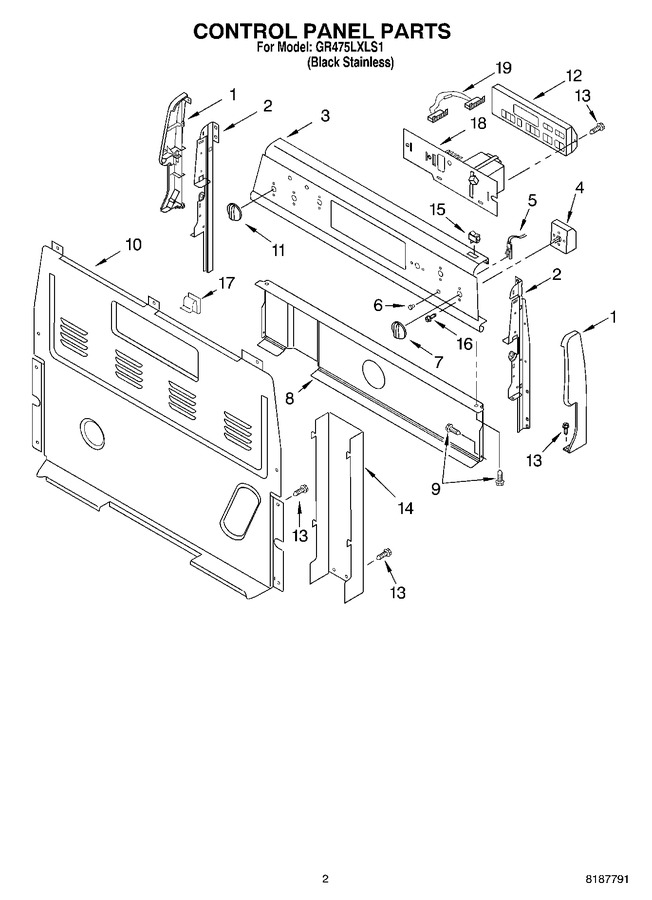 Diagram for GR475LXLS1
