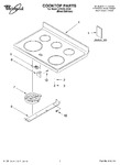 Diagram for 01 - Cooktop Parts