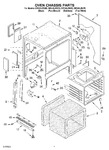 Diagram for 03 - Oven Chassis Parts