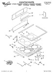 Diagram for 01 - Cooktop Parts