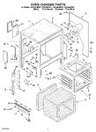 Diagram for 03 - Oven Chassis Parts