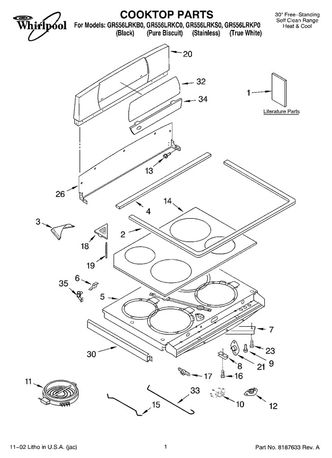 Diagram for GR556LRKT0