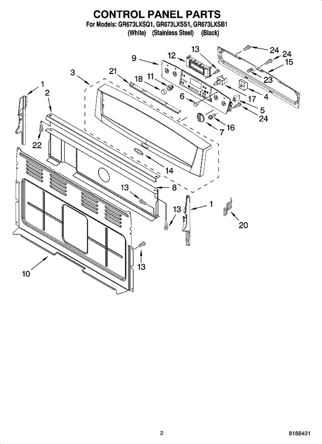 Diagram for GR673LXSQ1