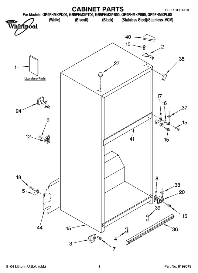 Diagram for GR9FHMXPL00