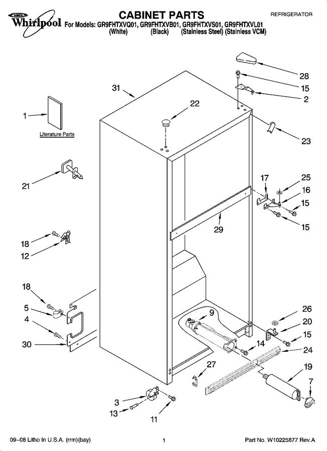 Diagram for GR9FHTXVL01