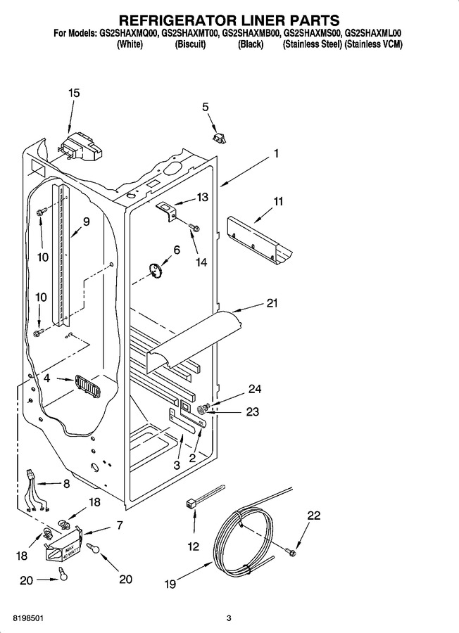 Diagram for GS2SHAXMQ00