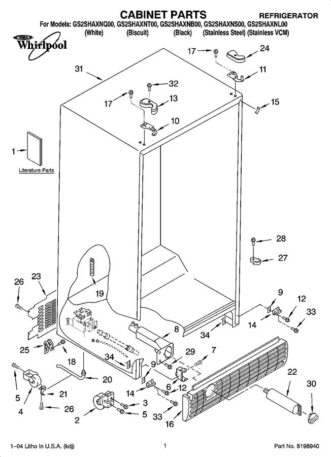 Diagram for GS2SHAXNL00
