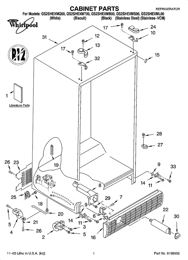 Diagram for GS2SHEXMQ00