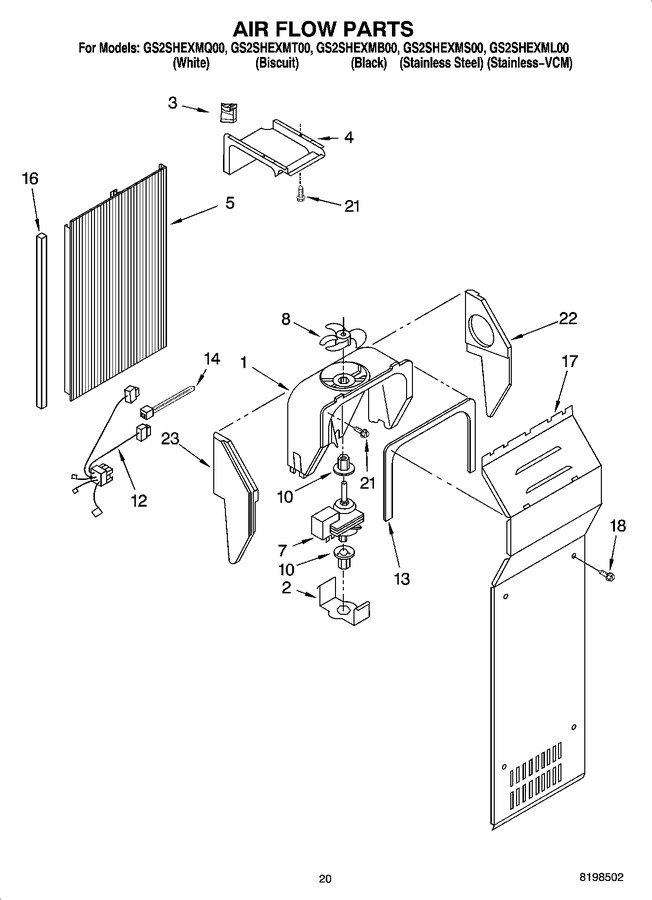 Diagram for GS2SHEXMT00