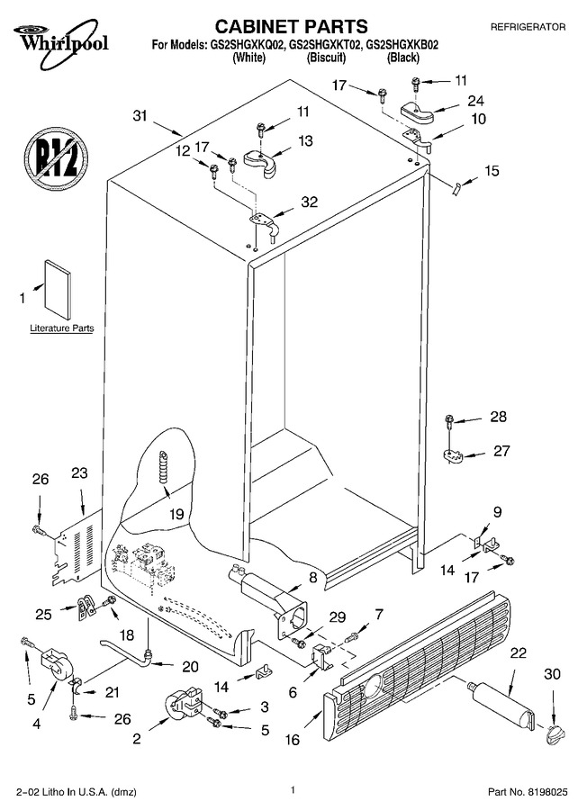 Diagram for GS2SHGXKB02