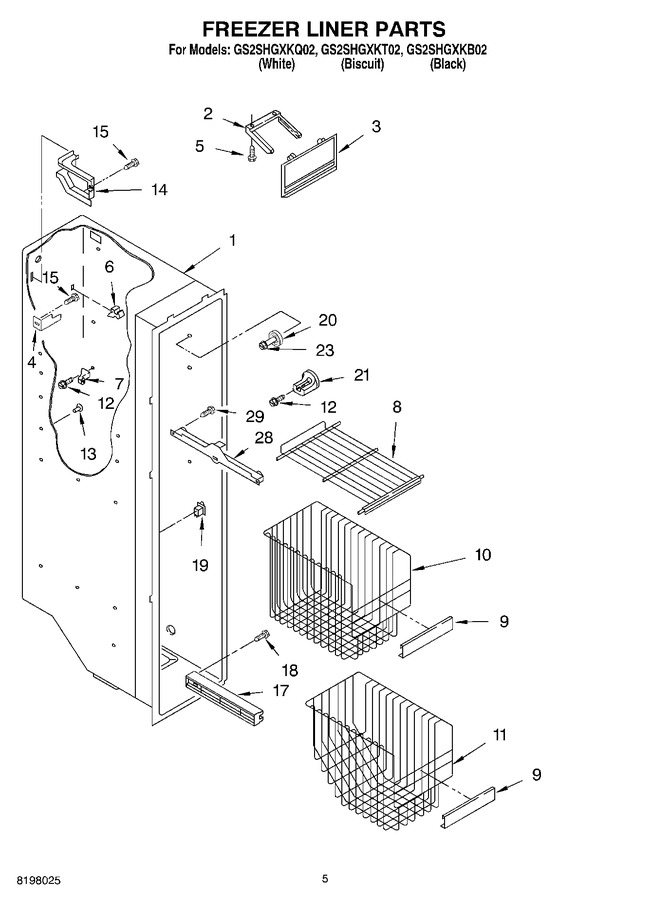 Diagram for GS2SHGXKQ02