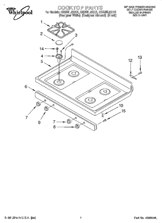 Diagram for GS395LEGZ1