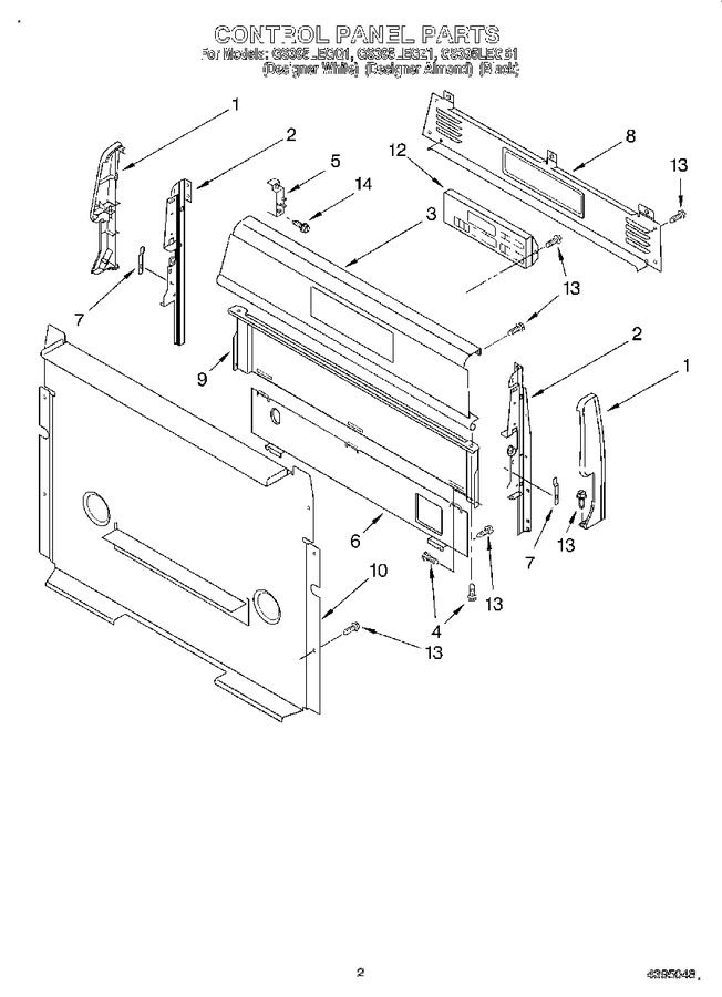Diagram for GS395LEGZ1