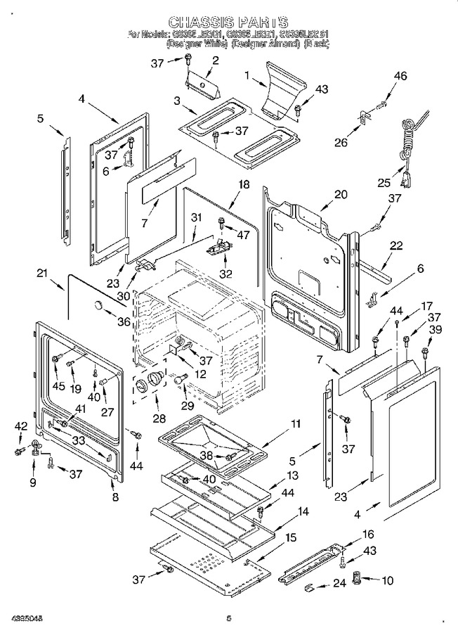 Diagram for GS395LEGZ1