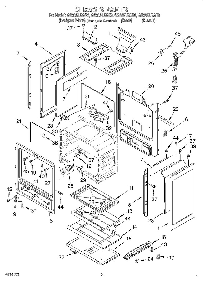 Diagram for GS395LEGB3