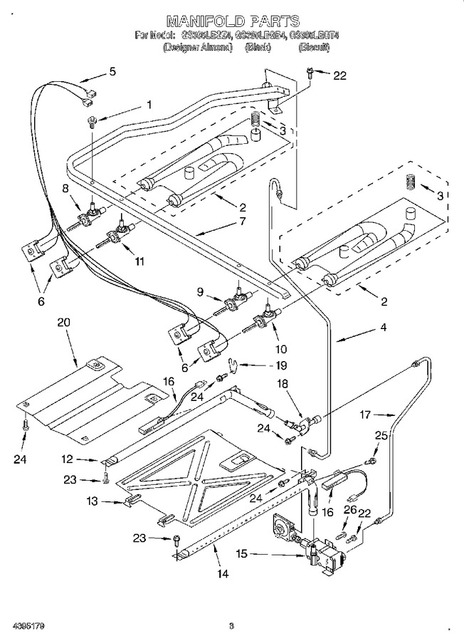 Diagram for GS395LEGT4
