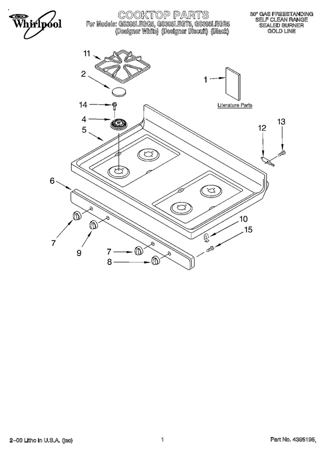 Diagram for GS395LEGQ5