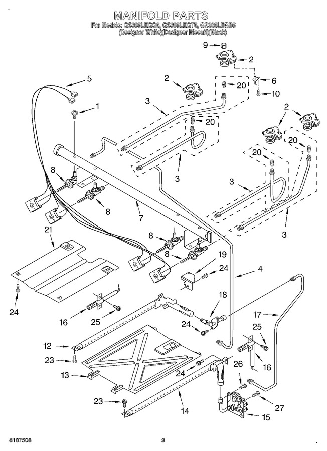 Diagram for GS395LEGT6