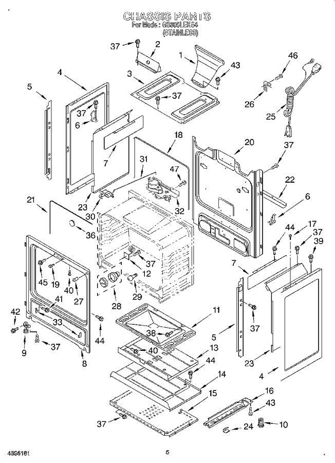 Diagram for GS395LEHS4