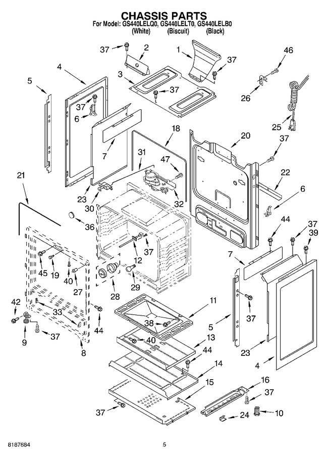 Diagram for GS440LELB0