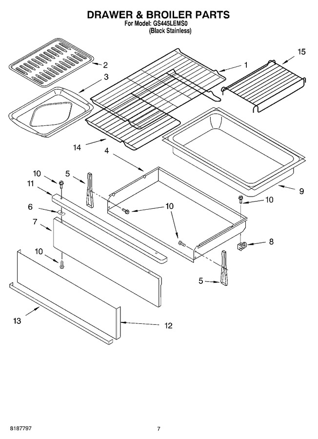 Diagram for GS445LEMS0
